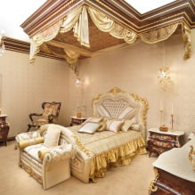 Style baroque à l'intérieur de l'appartement: éléments de design, décoration, mobilier et décoration-24