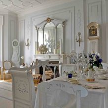 Barokowy styl we wnętrzu mieszkania: cechy konstrukcyjne, dekoracje, meble i dekoracje-8