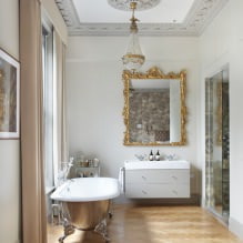 Baroka stils dzīvokļa interjerā: dizaina iezīmes, dekorēšana, mēbeles un dekors-0
