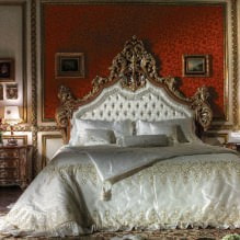 Style baroque à l'intérieur de l'appartement: éléments de design, décoration, mobilier et décoration-10