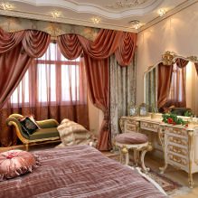Style baroque à l'intérieur de l'appartement: éléments de design, décoration, mobilier et décoration-5