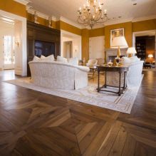 Parquet in the interior: types, color choice, installation methods, 70 photos-6