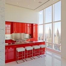 Color rojo en el interior: significado, combinación, estilos, decoración, muebles (80 fotos) -1