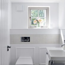 Interior del lavabo petit: característiques, disseny, color, estil, 100+ foto-18