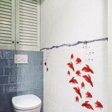 Interior del lavabo petit: característiques, disseny, color, estil, 100+ foto-2