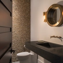 Interno WC piccolo: caratteristiche, design, colore, stile, 100+ foto-13