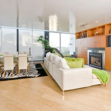 Heller Boden im Inneren der Wohnung: Kombination, Farbe, Stil, 80 Foto-13