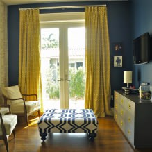 Žlutá v interiéru: fotografie, hodnota barvy, kombinace, výběr stylu a dekorace-1