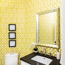 Amarillo en el interior: foto, significado del color, combinación, elección de estilo y decoración-10