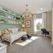 Interior dalam warna pudina: kombinasi, pilihan gaya, hiasan dan perabot (65 foto) -0