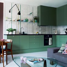 Interior en colores menta: combinaciones, elección de estilo, decoración y mobiliario (65 fotos) -4