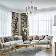 Design de sala de estar com cores vivas: escolha de estilo, cor, decoração, móveis e cortinas-5