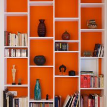 Couleur orange à l'intérieur: sens, caractéristiques de conception, styles, 60 photos-8