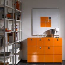 Couleur orange à l'intérieur: sens, caractéristiques de conception, styles, 60 photos-5