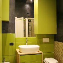 Interior design in colore verde oliva: combinazioni, stili, decorazioni, mobili, accenti-6