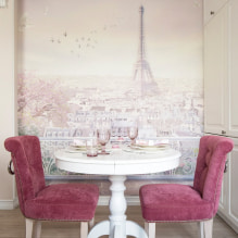 Wall murals expanding the space: rules and design ideas, 70+ photos in the interior-0