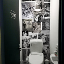 Jak wybrać tapetę do toalety: 60 nowoczesnych zdjęć i pomysłów na projekt-4