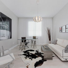 Canapé blanc à l'intérieur: 70 photos modernes et idées de design-9