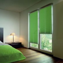 Žaliuzės interjere - kokie yra „Windows-3“ dizaino tipai ir nuotraukos