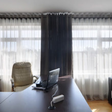 Curtains on grommets - design features and modern ideas in the interior-4