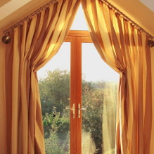 Italian curtains in the interior: description and examples-2