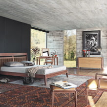 Plafond gris à l'intérieur: design, types (mat, brillant, satiné), éclairage, combinaison avec murs-1