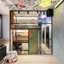 Plafond de style loft: types, couleur, options de décoration, éclairage, exemples à l'intérieur-0