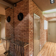 Dinding di lorong: jenis kemasan, warna, reka bentuk dan hiasan, idea untuk koridor kecil-4
