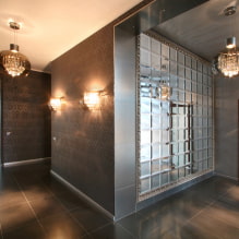 Tường trong hành lang: các loại hoàn thiện, màu sắc, thiết kế và trang trí, ý tưởng cho một hành lang nhỏ-7