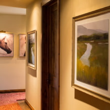 How to choose paintings in the hallway and corridor: types, themes, design, choice of placement-5