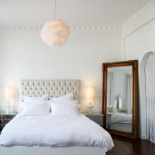 Gương trong phòng ngủ - một lựa chọn các hình ảnh trong nội thất và các đề xuất cho vị trí thích hợp-0