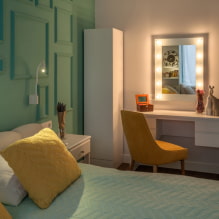 Gương trong phòng ngủ - một bộ ảnh trong nội thất và các đề xuất cho vị trí thích hợp-2