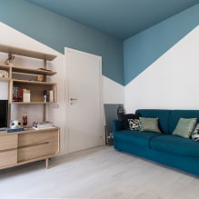 Türen unter dem Laminat: die Regeln für die Kombination von Farben, Fotos im Innenraum der Wohnung-4