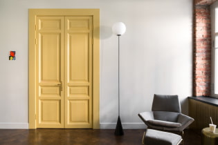 การรวมกันของประตูและพื้น: กฎสำหรับการเลือกสี, ภาพถ่ายของการผสมสีที่สวยงาม