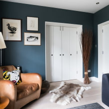 Dveře v obývacím pokoji (hala): typy, materiály, barva, design, výběr tvaru a velikosti-1