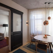 Petua untuk memilih warna pintu: gabungan dengan dinding, lantai, skirting, perabot-4
