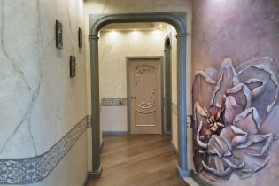 Bue i gangen og korridoren: typer, placering, valg af materiale, form, design