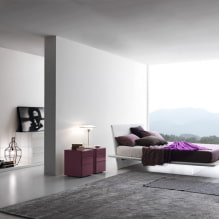 Giường cao vút trong nội thất: các loại, hình dạng, thiết kế, tùy chọn đèn nền-4