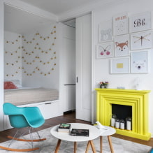 Giường trong phòng khách: loại, hình dạng và kích thước, ý tưởng thiết kế, tùy chọn vị trí-0