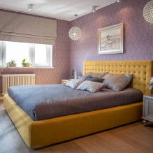 Giường có đầu giường mềm mại: hình ảnh, chủng loại, chất liệu, thiết kế, kiểu dáng, cách phối màu-2