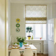 Трпезаријски сто за малу кухињу: погледи, дизајн, облици, распоред у соби-8