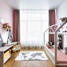Children's beds: photos, types, materials, shapes, color, design options, styles-2