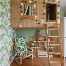 Łóżka dla dzieci: zdjęcia, typy, materiały, kształty, kolor, opcje projektowania, style-3