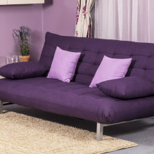 Sofá cama: fotos, tipos de mecanismos, materiales de tapicería, diseño, colores, formas-7