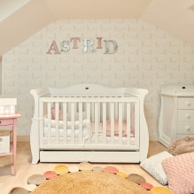 Cots for babies: photos, types, shapes, colors, design and decor -2