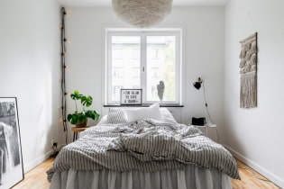 ¿Cuándo se puede y no se debe poner una cama junto a la ventana? Consejos, ideas de diseño.