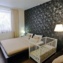 Chambre avec lit d'enfant: design, idées d'aménagement, zonage, éclairage-8