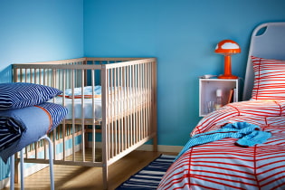 Chambre avec lit d'enfant: design, idées d'aménagement, zonage, éclairage