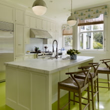 Linoleumas virtuvėje: patarimai, kaip pasirinkti, dizainas, tipai, spalvų schema-3
