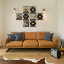 Brun sofa i det indre: typer, design, polstermaterialer, nuancer, kombinationer-0